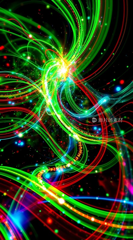 五彩斑斓的光影世界
