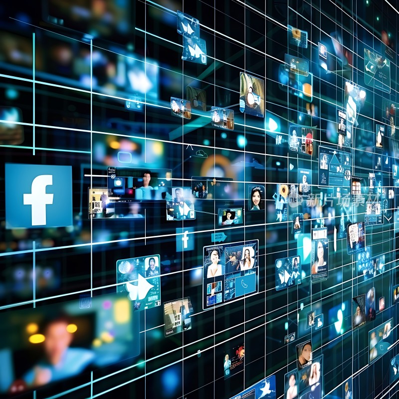 社交媒体网络世界