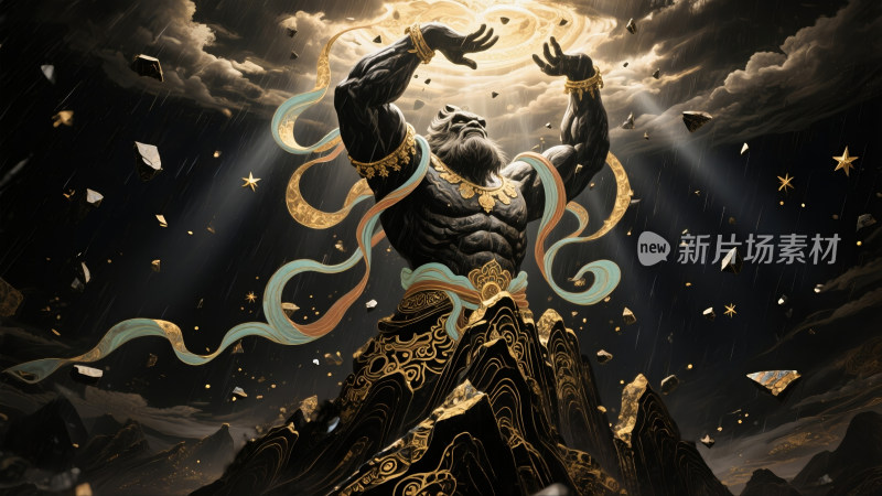 山海经神话故事盘古开天