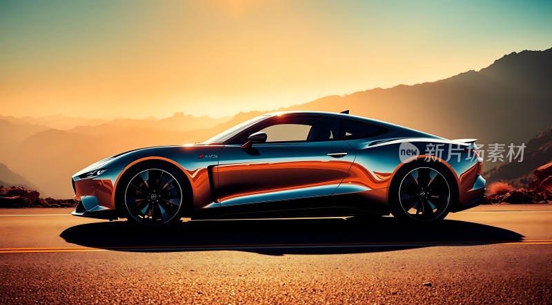 未来座驾光影交错中的速度与激情