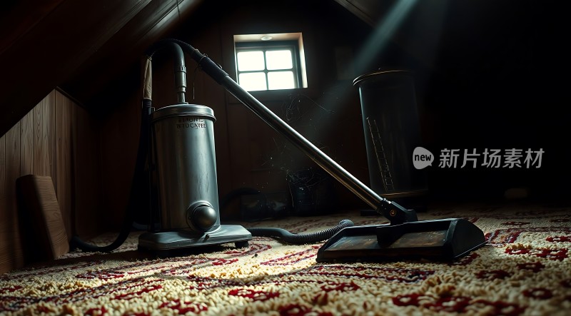 新片场素材 吸尘器与地毯