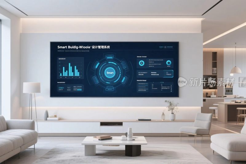 现代客厅智能电视界面