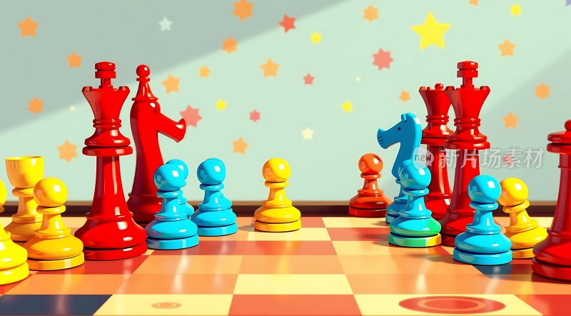 彩色国际象棋对弈