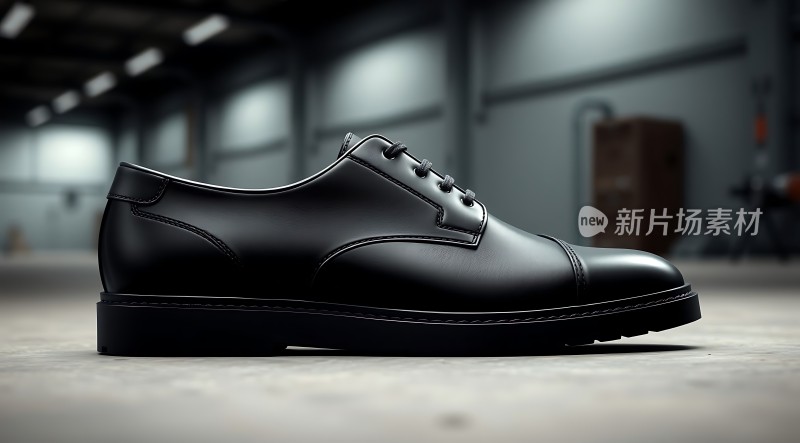 黑色皮鞋新片场素材