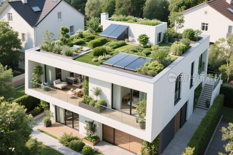 现代生态住宅展示