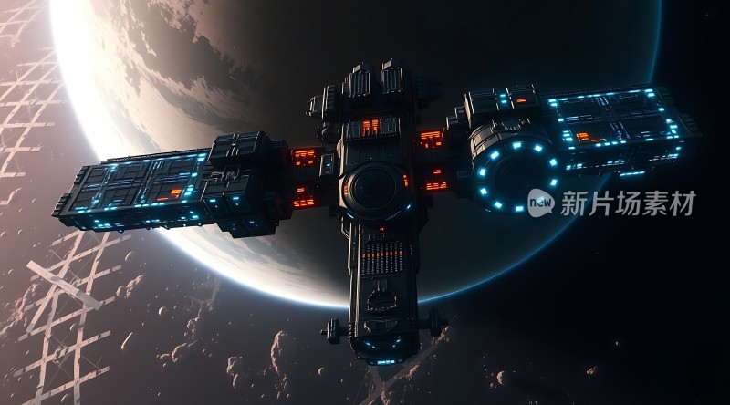 星际飞船探索未知宇宙