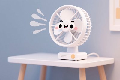 卡通迷你电风扇 卡通迷你电风扇