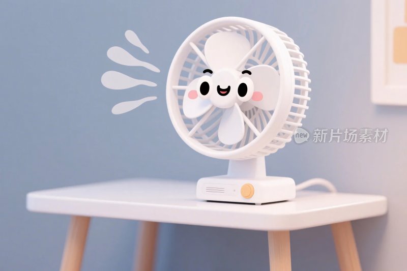 卡通迷你电风扇