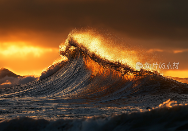 大海 海浪 浪花