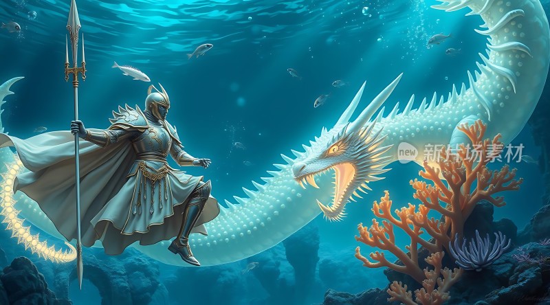 龙骑士与深海巨龙
