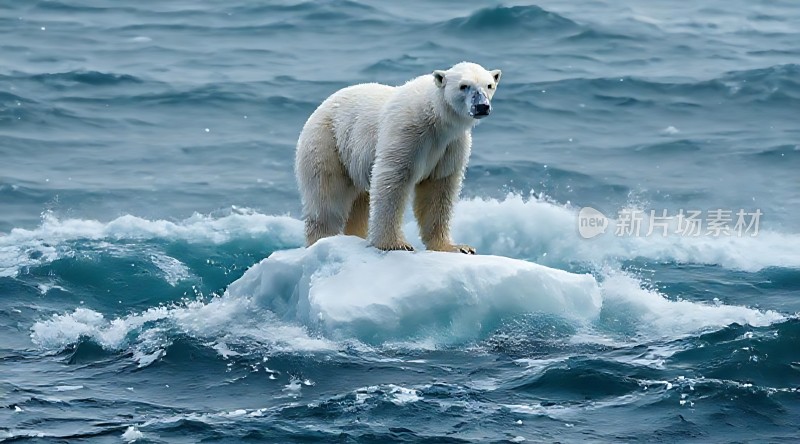 北极熊孤岛求生
