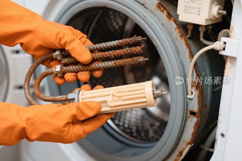 洗衣机维修部件检查