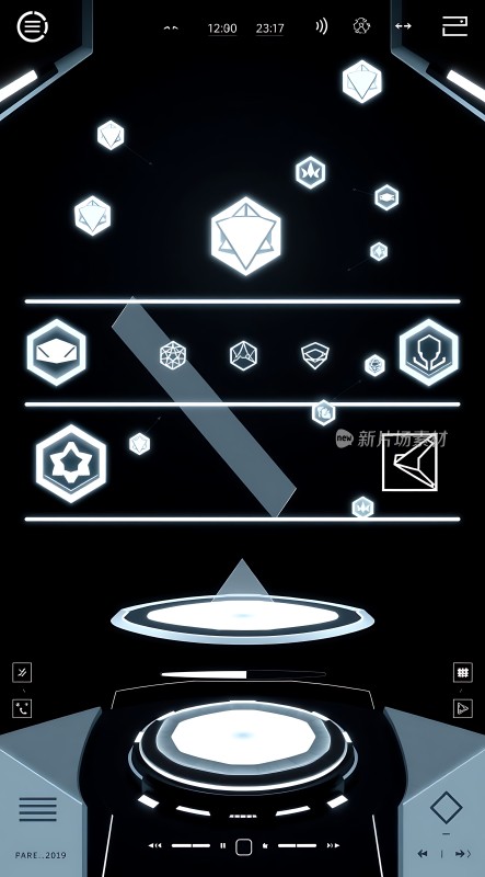 未来科技界面设计