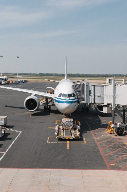 机场停机坪客机