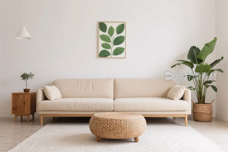 现代简约客厅布置