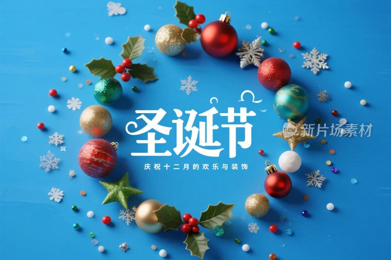 圣诞节节日装饰环