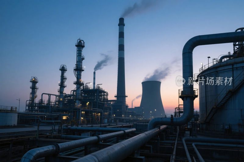 工业厂区场景图