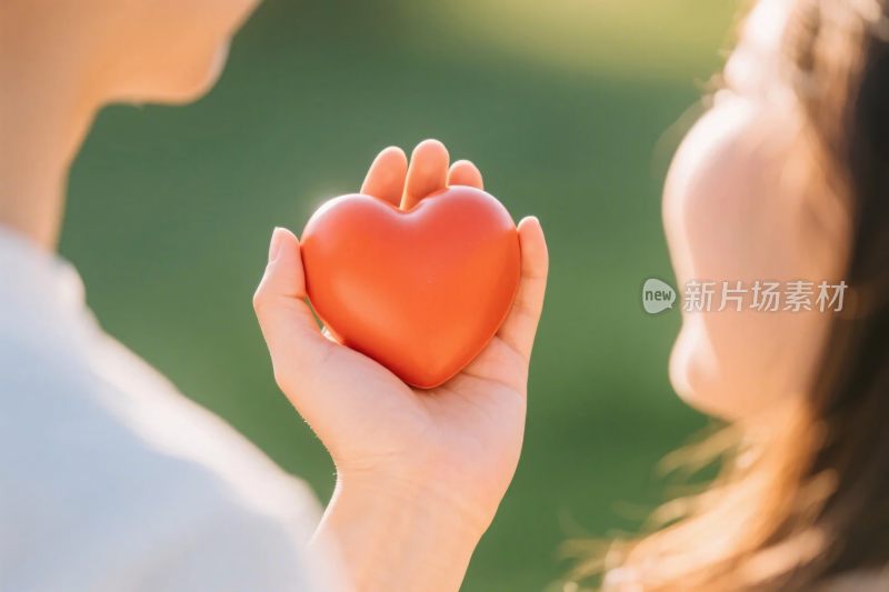 爱心浪漫互动场景