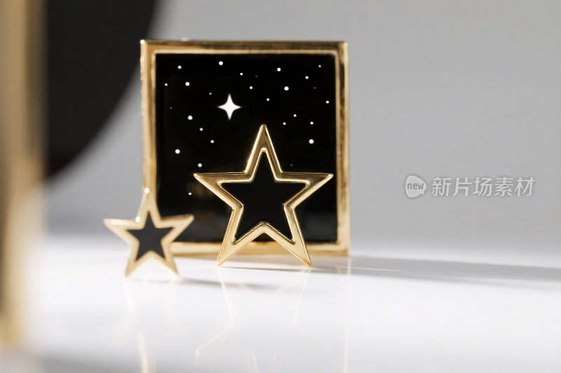 金色星星装饰摆件