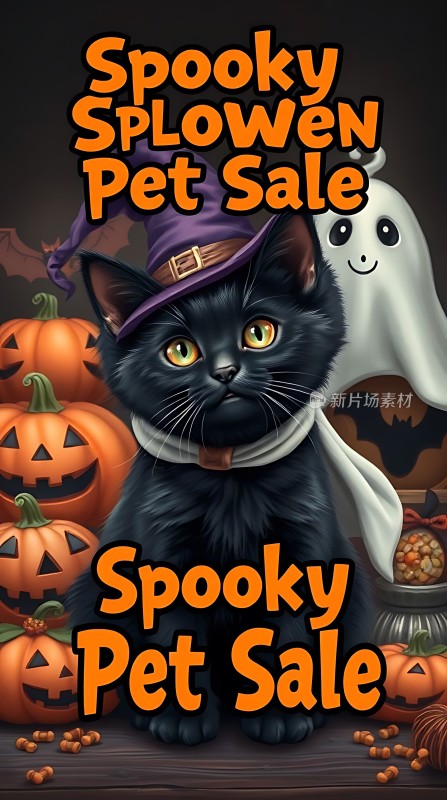 万圣节宠物大甩卖