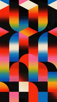 多彩几何艺术图案 多彩几何艺术图案