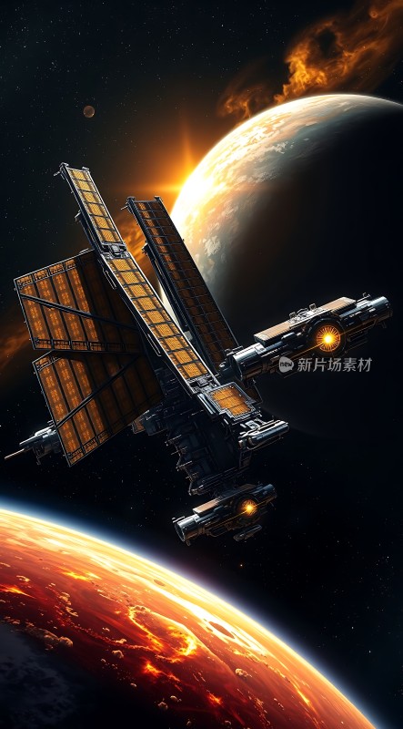 太空探索星际飞船与行星际之旅
