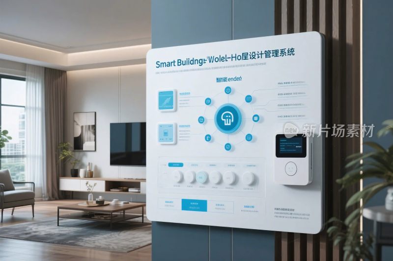 智能家居系统展示界面