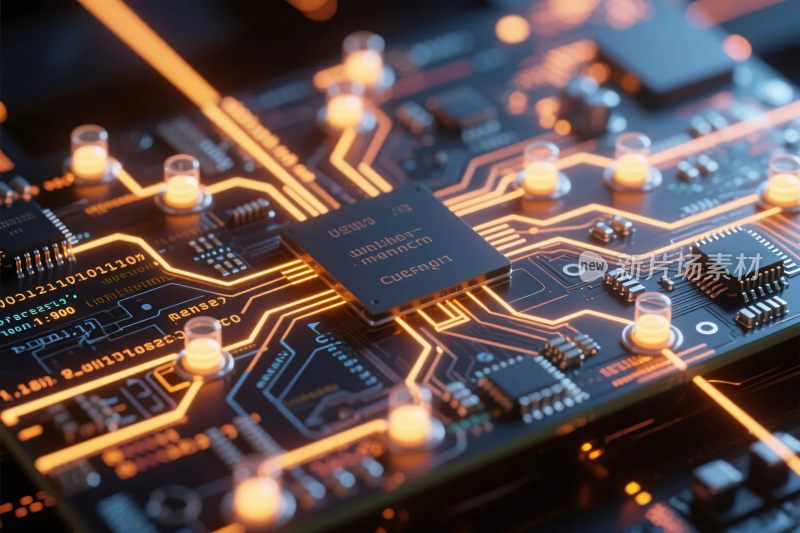 科技电路板画面