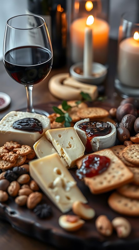 红酒奶酪拼盘