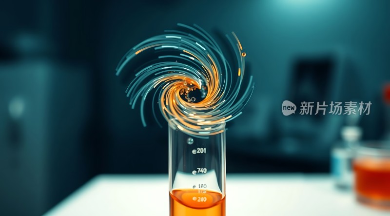 科学实验中的漩涡现象