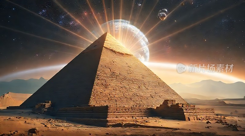 金字塔与神秘星球