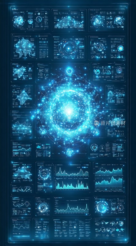 未来科技数据图表展示