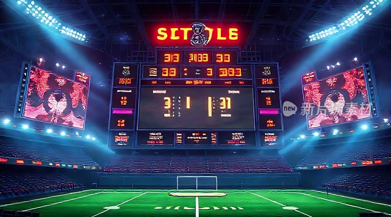 新片场素材 篮球比赛现场