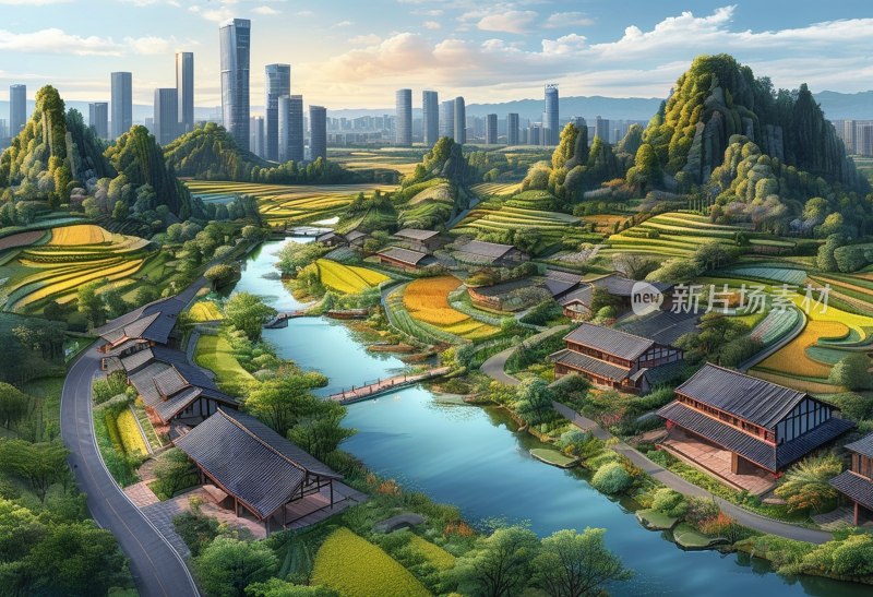 成都天府新区航拍