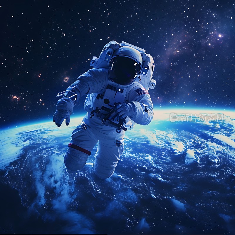 宇航员太空漫步