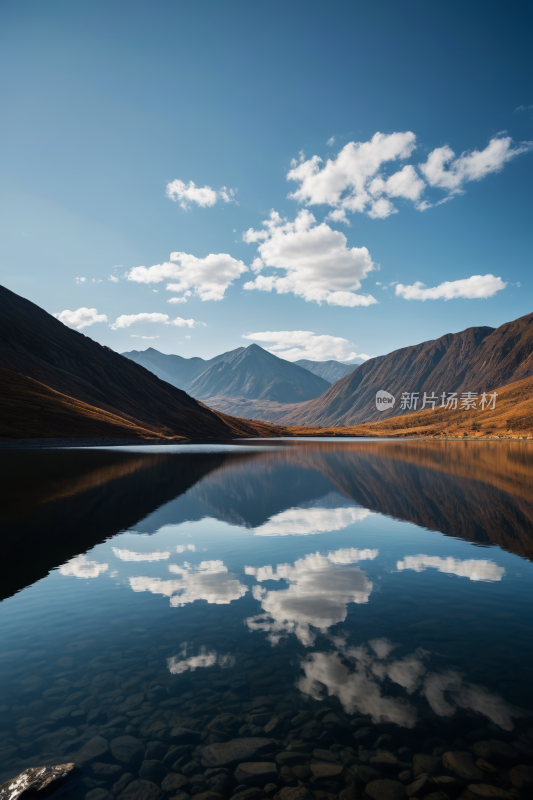 蓝天白云高清风景摄影图片