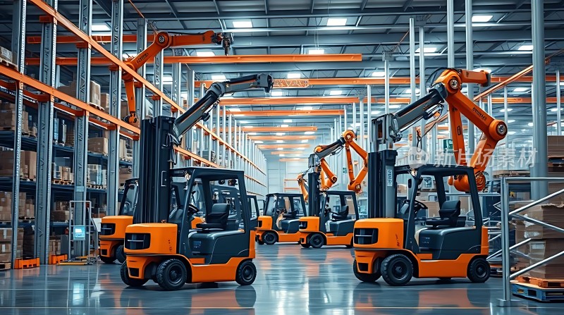 智能仓储机器人协作搬运货物