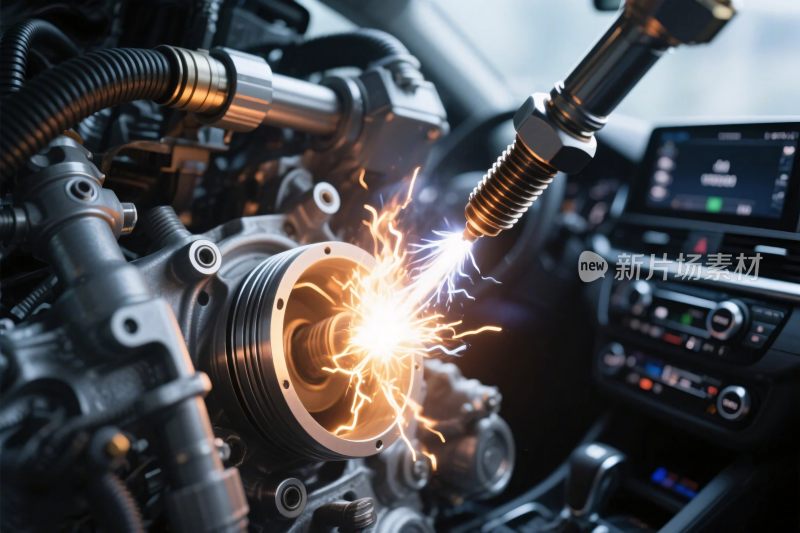 汽车机械维修场景