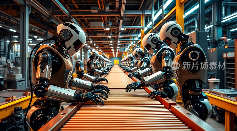 机器人生产线上的高效协作