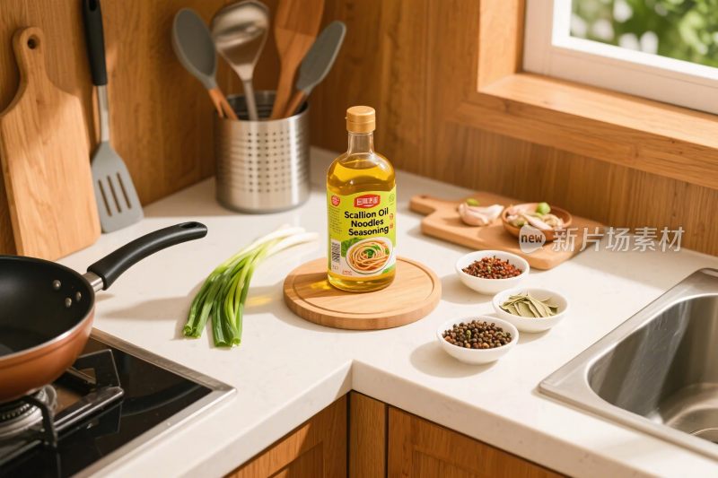 厨房烹饪场景照片