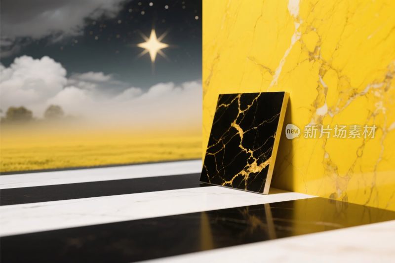 现代石材空间展示