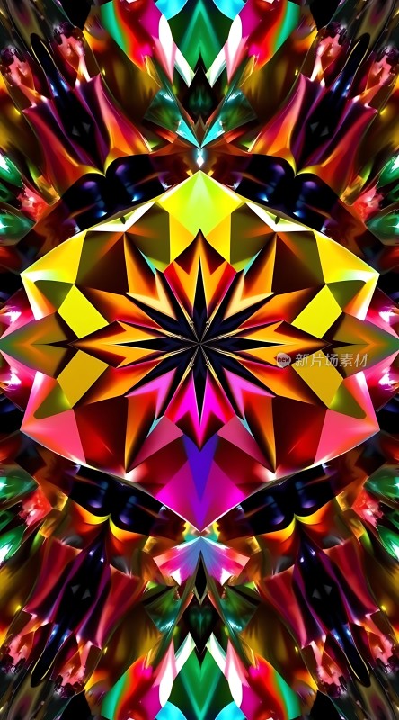 色彩斑斓的几何世界