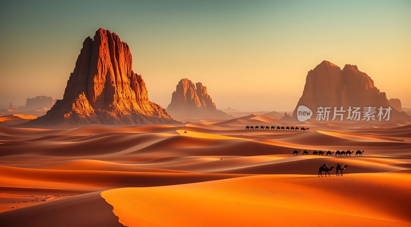 金色沙漠驼队之旅