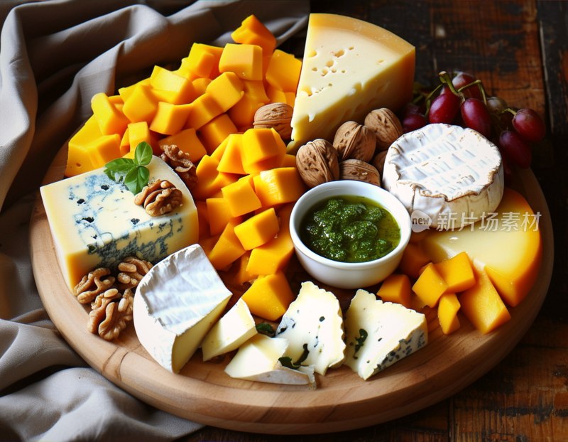 奶酪拼盘盛宴