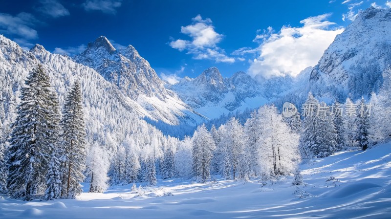 冬日雪景壁纸