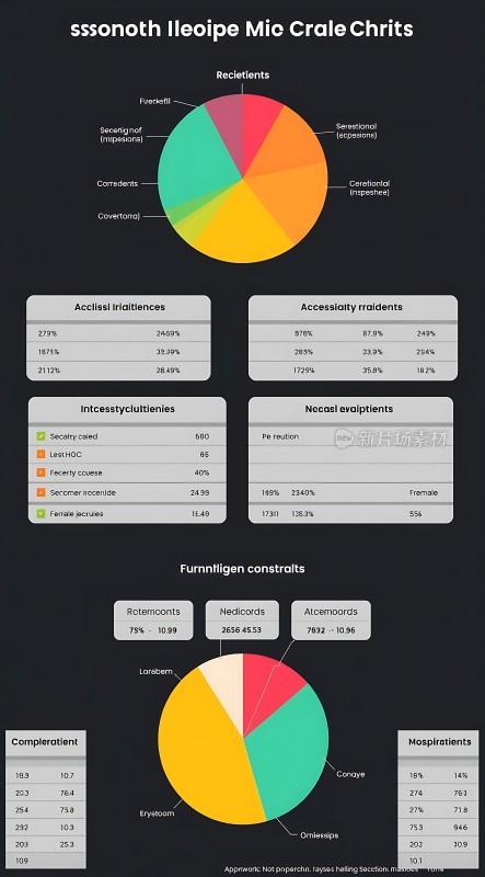 数据可视化图表展示关键信息