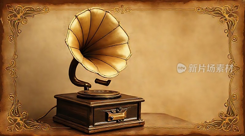 复古留声机