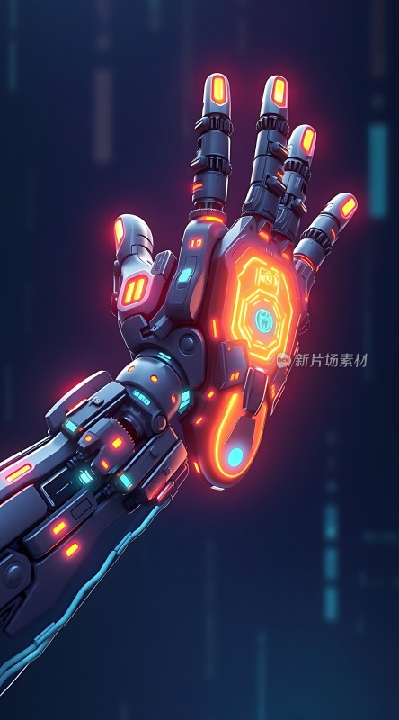 机械手臂科技感十足