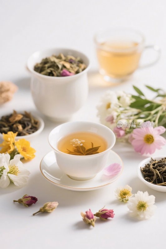 花草茶与茶具