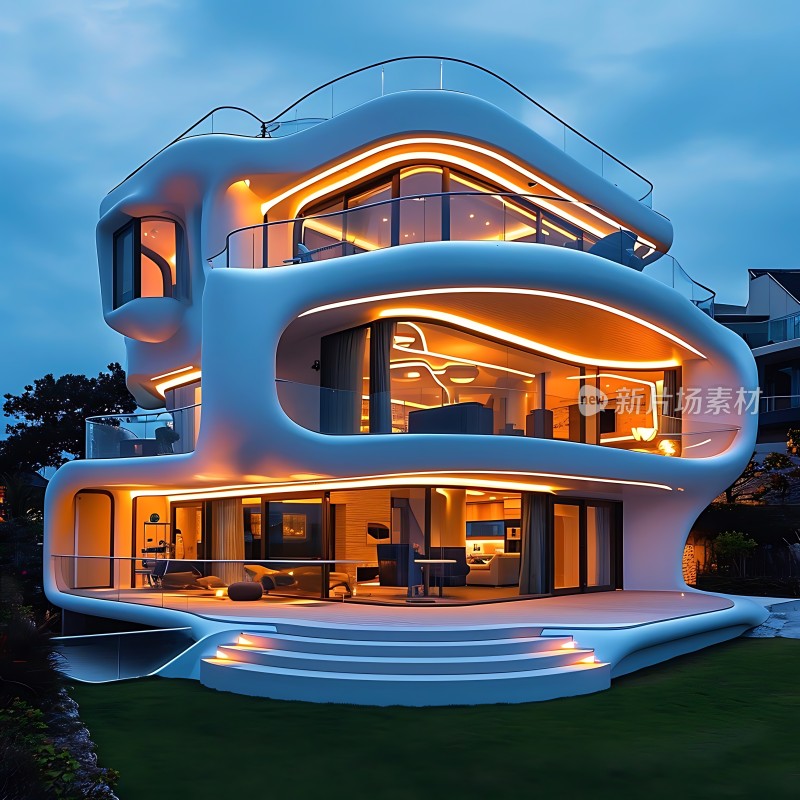 未来主义住宅设计